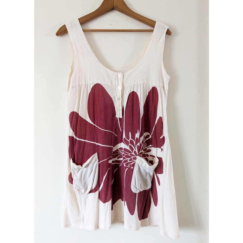 Vintage Urban Outfitters Lux Flower Blossom Tunic - Size M